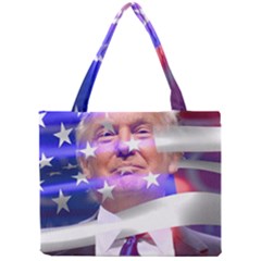 Donald Trump Flag Mini Tote Bag by vintagetrump