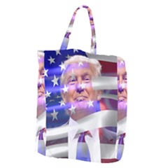 Donald Trump Flag Giant Grocery Tote by vintagetrump