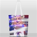 Donald Trump Flag Full Print Rope Handle Tote (Small) View1