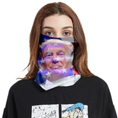 Donald Trump Flag Face Covering Bandana (two Sides) by vintagetrump