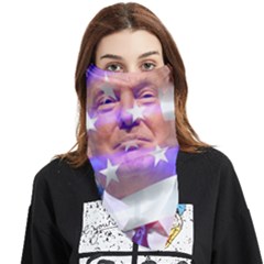 Donald Trump Flag Face Covering Bandana (triangle) by vintagetrump