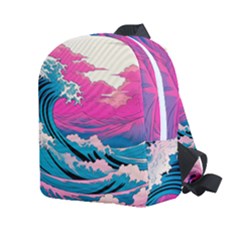 Waves Mountains Sky Kids  Age 2-4 Lightweight Preschool Backpack by Grandong