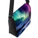 Northern Lights Aurora Night Nature Flap Closure Messenger Bag (S) View2