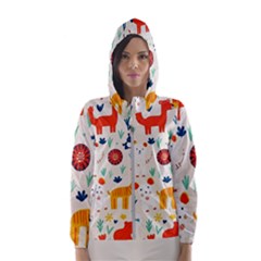 Pet Animal 03 Women s Hooded Windbreaker by myclothy