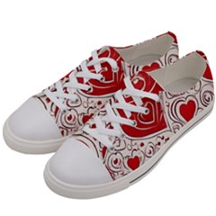 Be My Valentine Women s Low Top Canvas Sneakers by pollyparadiseartshop