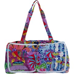 Cabbage Flower Abstract Multi Function Bag by okhismakingart