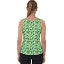 Leaves Pattern Texture Seamless Velvet Tank Top View2