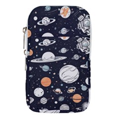 Space Galaxy Universe Stars Sky Waist Pouch (large) by Paksenen