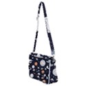 Space Galaxy Universe Stars Sky Shoulder Bag with Back Zipper View2