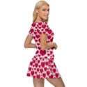 Hearts Valentine Pattern Seamless Women s Sports Wear Set View3