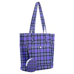 Blue Tartan Plaid 1 Everyday Shoulder Bag With Pouch Bag by dressshop