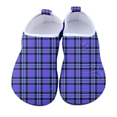 Blue Tartan Plaid 1 Women s Sock-style Water Shoes by dressshop