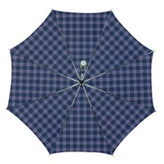 Purple Plaid Tartan 1 Automatic Folding Umbrella With Case (medium) by dressshop