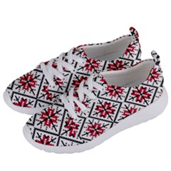 Ukrainian Folk Seamless Pattern Ornament Ethnic Ornament Border Element Traditional Art Women s Lightweight Sports Shoes by Grandong