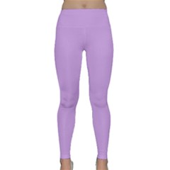 Luscious Lavender Hex #cca3e7 Classic Yoga Leggings by dressshop