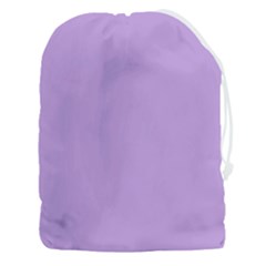 Luscious Lavender Hex #cca3e7 Drawstring Pouch (3xl) by dressshop