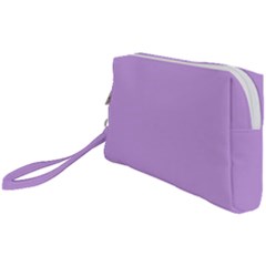 Luscious Lavender Hex #cca3e7 Wristlet Pouch Bag (small) by dressshop