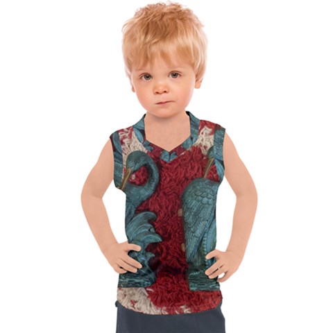 Birds Kids  Sport Tank Top by bestdesignintheworld