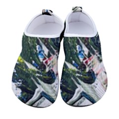 Snow In A City-1-1 Kids  Sock-style Water Shoes by bestdesignintheworld