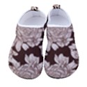 Mid Century Retro Floral 1970s 1960s Pattern 106 Kids  Sock-Style Water Shoes View1