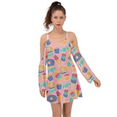 Ice Cream Donut Sweets Candie Boho Dress by Apenda