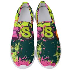 Neon Jesus 8375771 Men s Slip On Sneakers by Jabberwonkers