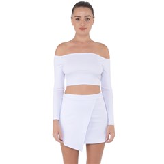 Off Shoulder Top with Mini Skirt Set Icon