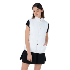 Women s Button Up Vest Icon