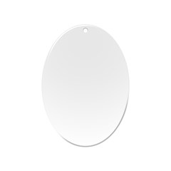 UV Print Acrylic Ornament Oval Icon