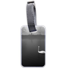 Swan Twin-sided Luggage Tag by artposters