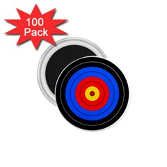 Target 1 75  Button Magnet (100 Pack) by hlehnerer