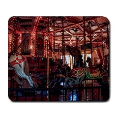 Carousel Ride Large Mouse Pad (rectangle)