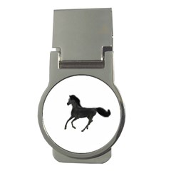 Running Horse Money Clip (round) by mysticalimages