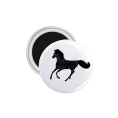 Running Horse 1 75  Button Magnet by mysticalimages