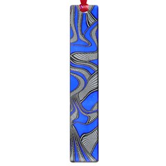 Foolish Movements Blue Large Bookmark by ImpressiveMoments