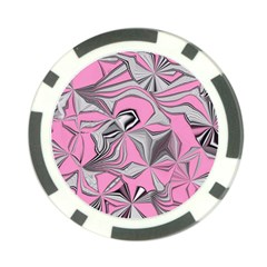 Foolish Movements Pink Effect Jpg Poker Chip