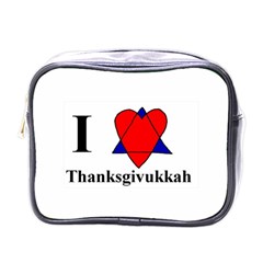 Heartstar Mini Travel Toiletry Bag (one Side) by Thanksgivukkah