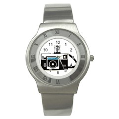 Kodak (3)c Stainless Steel Watch (unisex)