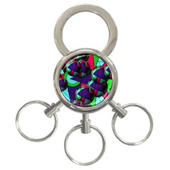 Balls 3-ring Key Chain by Siebenhuehner