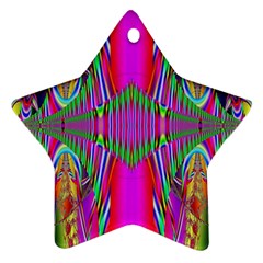 Modern Art Star Ornament (two Sides) by Siebenhuehner