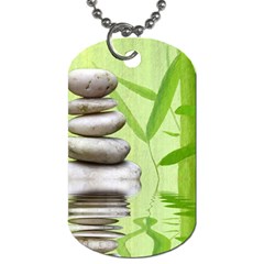 Balance Dog Tag (one Sided) by Siebenhuehner