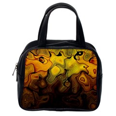 Modern Art Classic Handbag (one Side) by Siebenhuehner