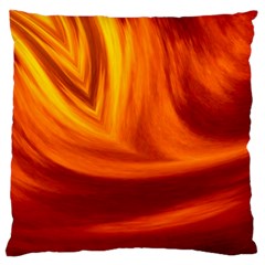 Wave Large Cushion Case (single Sided)  by Siebenhuehner