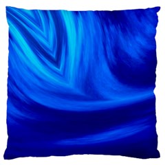 Wave Large Cushion Case (single Sided)  by Siebenhuehner