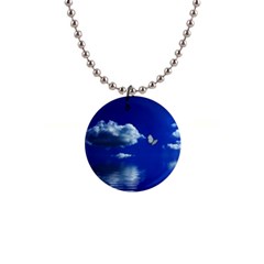 Sky Button Necklace by Siebenhuehner