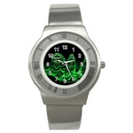 Modern Art Stainless Steel Watch (Unisex) Front