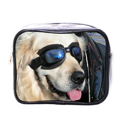 Cool Dog  Mini Travel Toiletry Bag (one Side) by Siebenhuehner