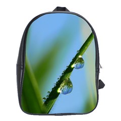 Waterdrops School Bag (xl) by Siebenhuehner