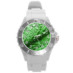 Waterdrops Plastic Sport Watch (large) by Siebenhuehner