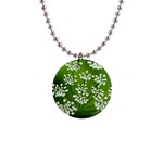 Queen Anne s Lace Button Necklace Front